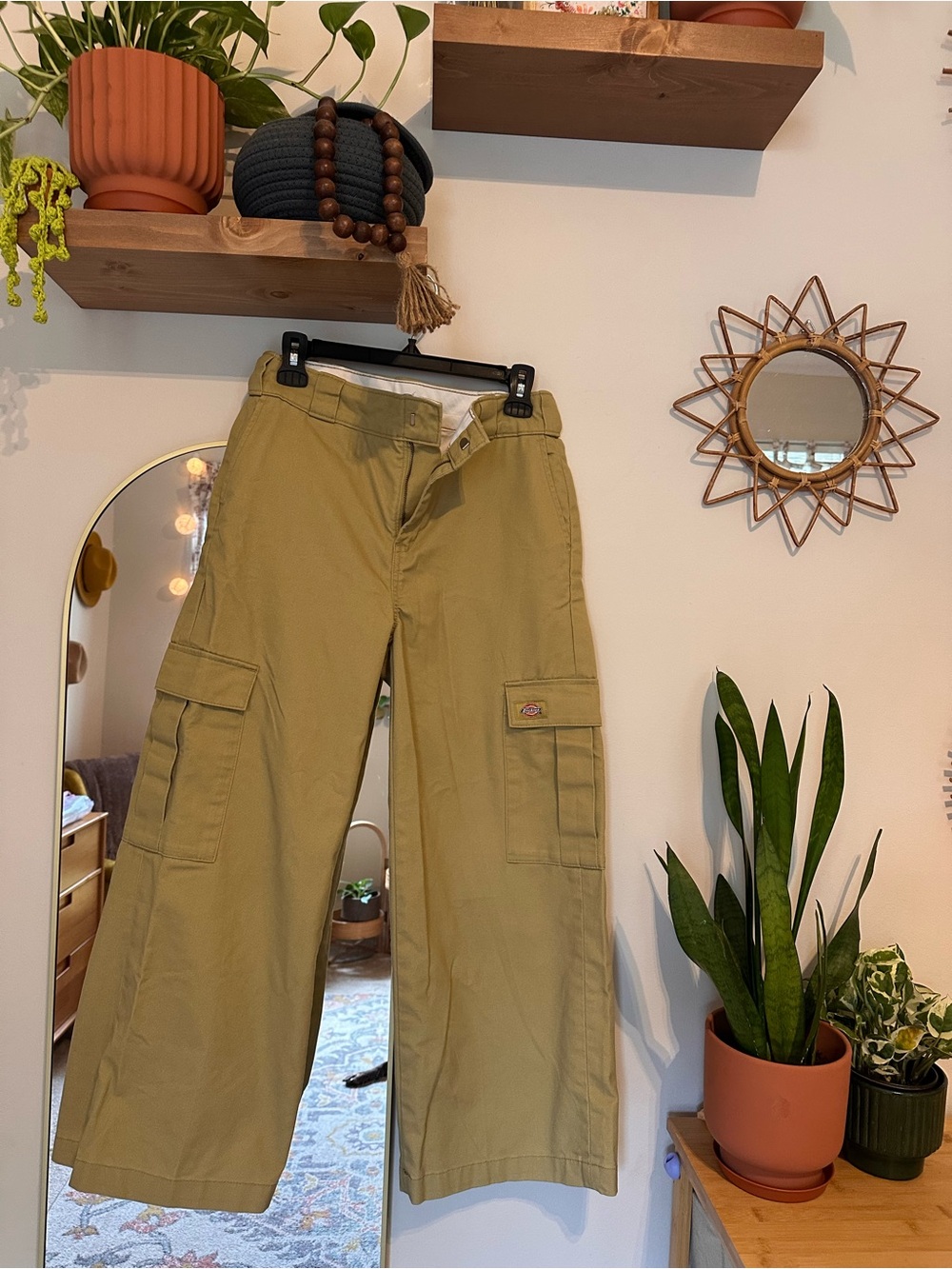 Dickies Khaki Workwear Cargo Pants